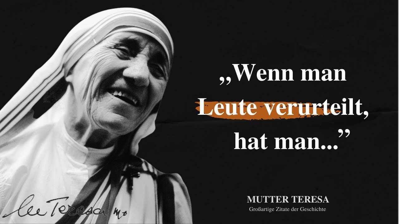 mutter teresa zitate