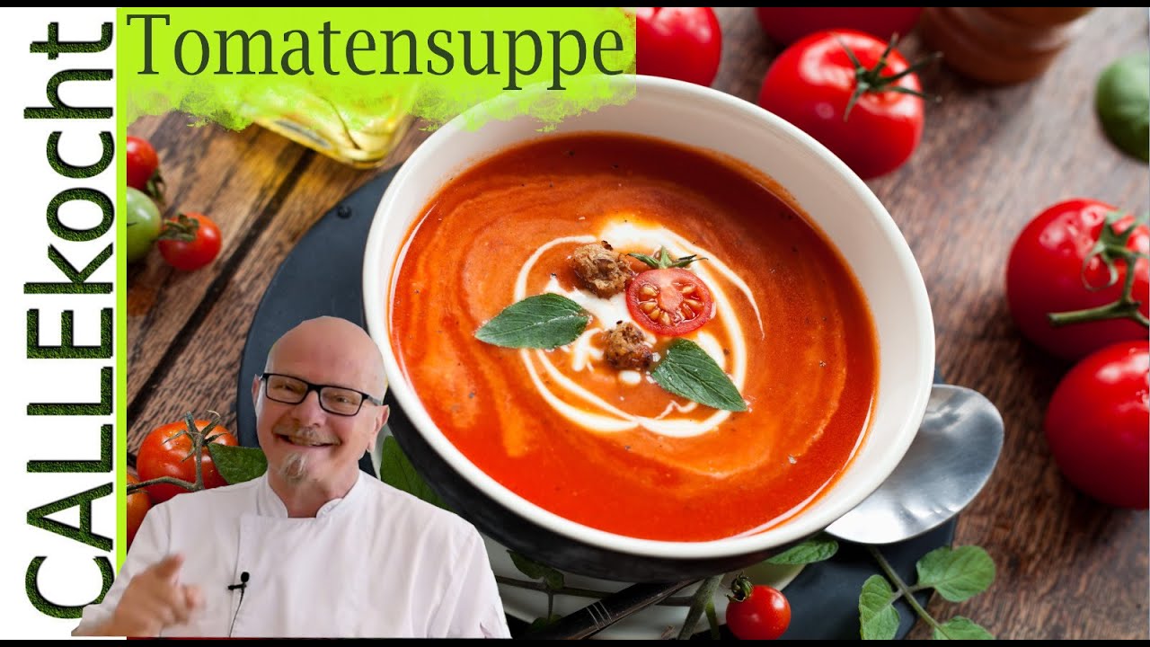 tomatensuppe aus frischen tomaten landfrauen