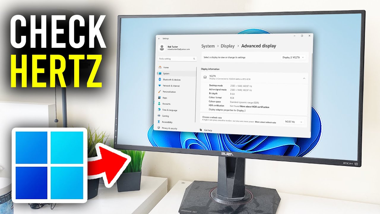 wieviel hertz hat mein monitor