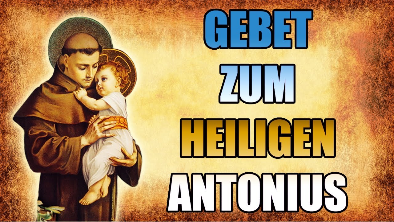 heiliger antonius spruch