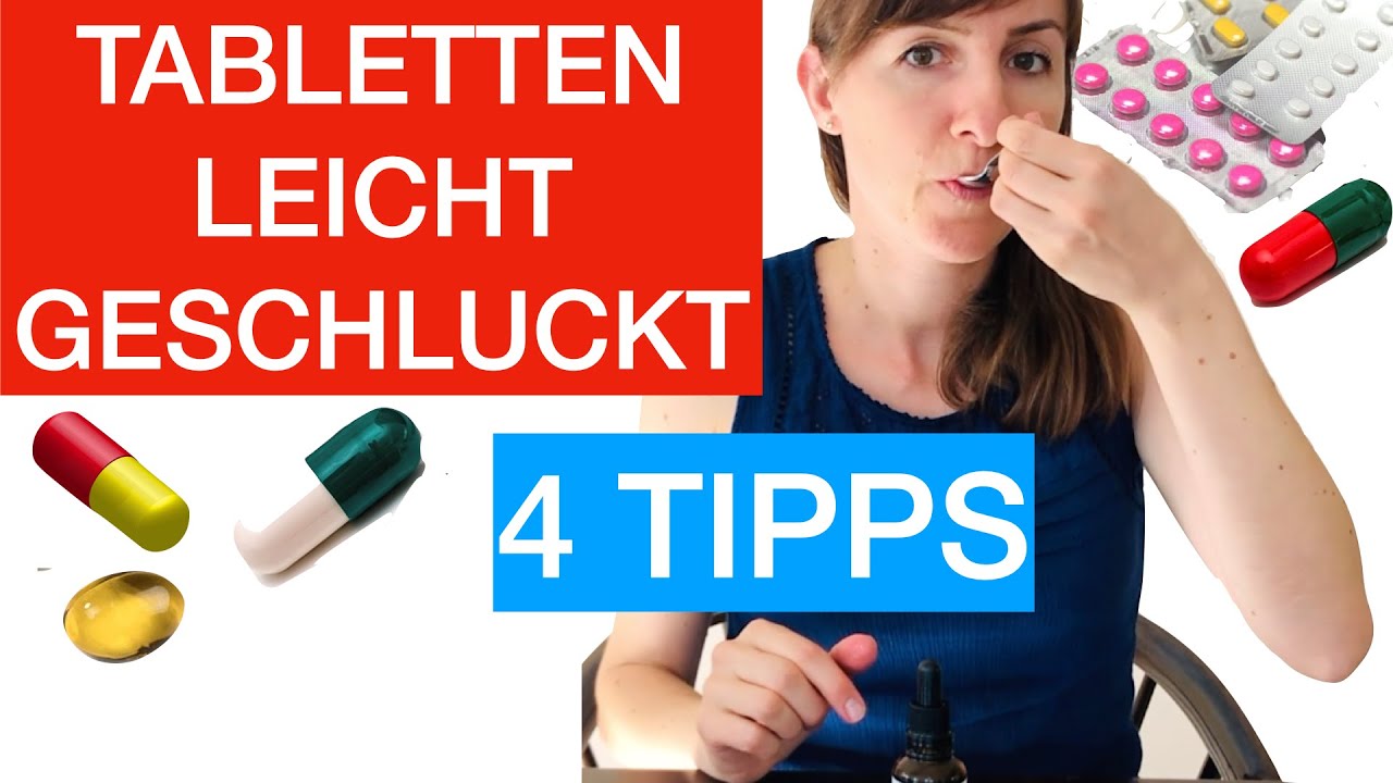 tipps zum tabletten schlucken