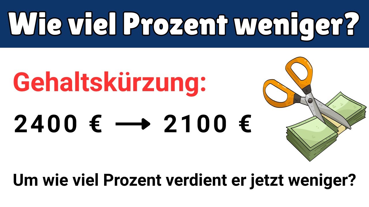 wie viel prozent